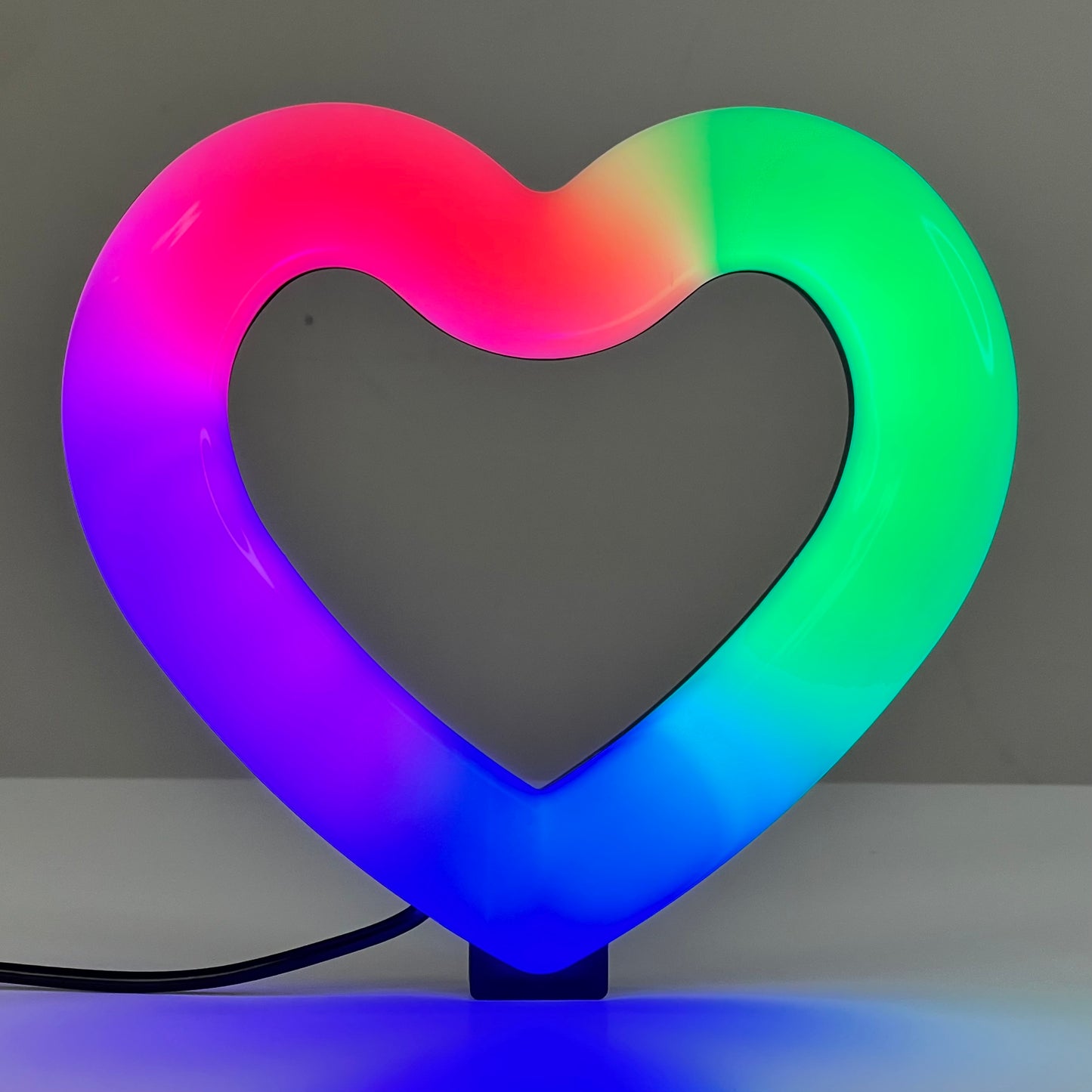 Kawaii Lighting - 6" Heart Shaped Ring Light.